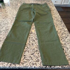 Vineyard Vines Performance On-The-Go Pants Olive Green - 32x30